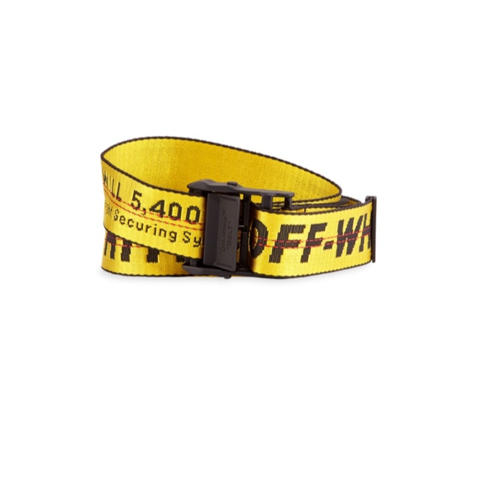 Yellow Industrial Belt